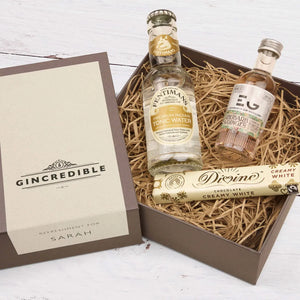 Personalised Edinburgh Gin Liqueur Miniature Gift Set