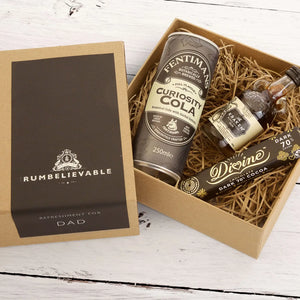 Kraken mini gift set with cola and chocolate bar