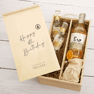 Personalised Edinburgh Gin Liqueur Gift Set