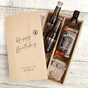 Personalised Jack Daniels Whiskey Gift Set
