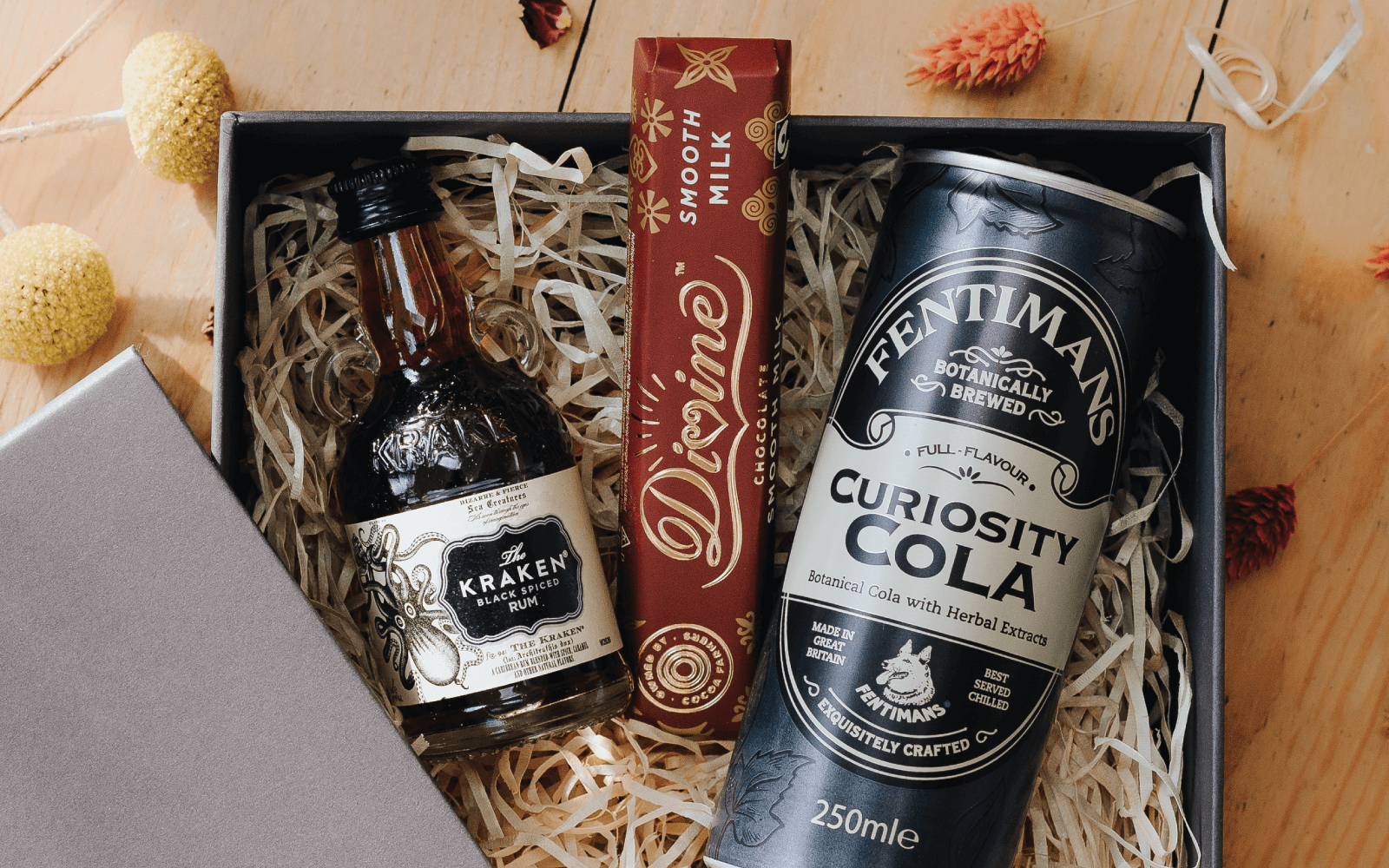 Kraken Rum Gift Set with Fentimans Curiosity cola