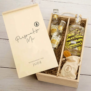 Personalised Manchester FAC51 Hacienda Gin Gift Set