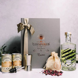 Personalised Manchester Gin Gift Set in Luxury Engraved Gift Box