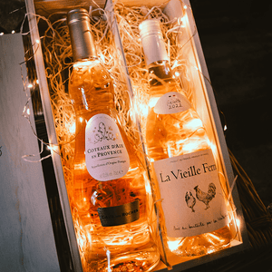 Rose wine box