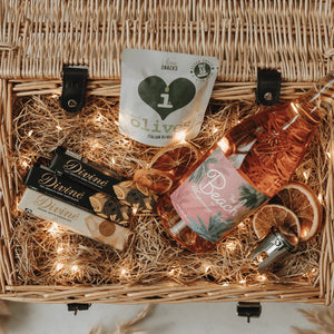 Personalised The Beach By Whispering Angel Rose Premium Gift Hamper