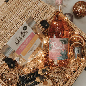 Personalised The Beach By Whispering Angel Rose Premium Gift Hamper