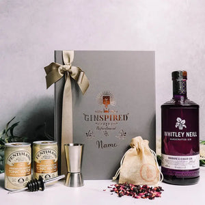 Personalised Whitley Neill Gin Gift Set in Luxury Engraved Gift Box