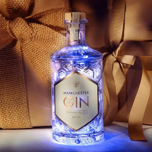 Personalised Manchester Gin Raspberry Premium Gift Hamper