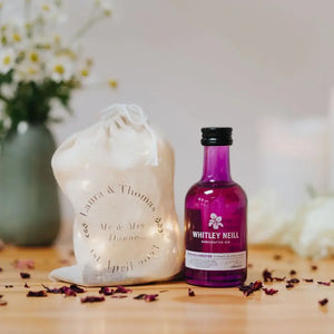 Whitley Neill Rhubarb and Ginger Miniature Personalised Wedding Favour