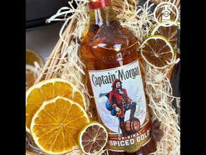 Personalised Captain Morgan Spiced Rum Premium Gift Hamper