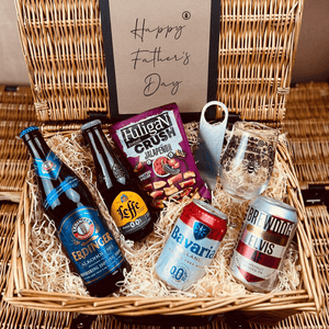 Father's Day Personalised Alcohol Free Beer Gift Hamper