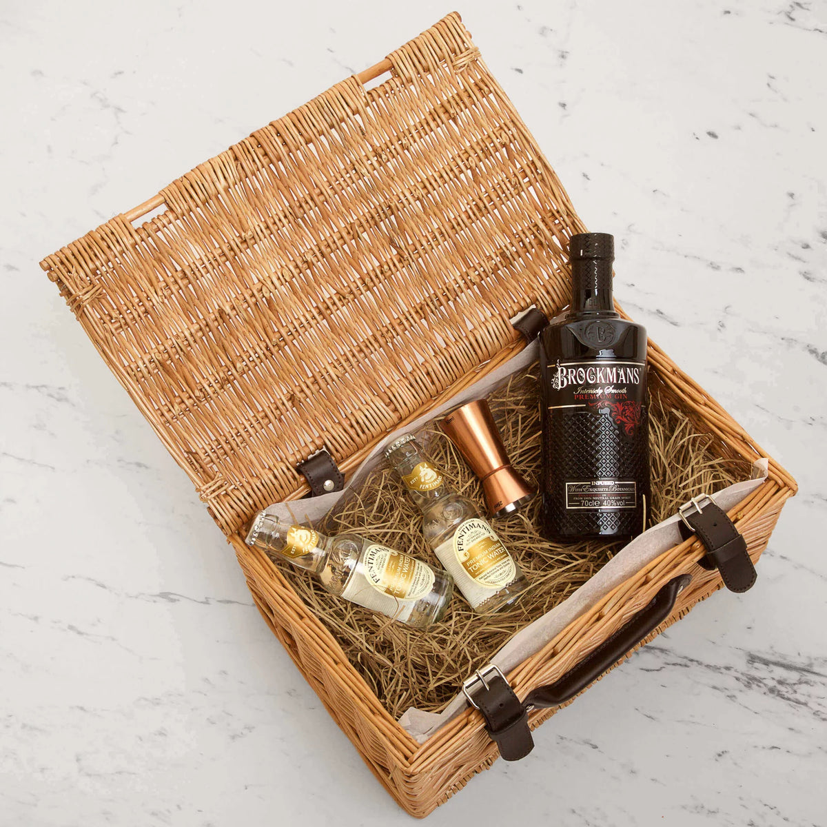 Personalised Brockman's Gin Gift Hamper
