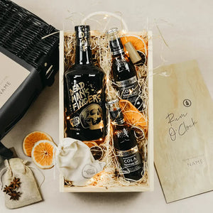 Personalised Dead Man's Fingers Rum Gift Set