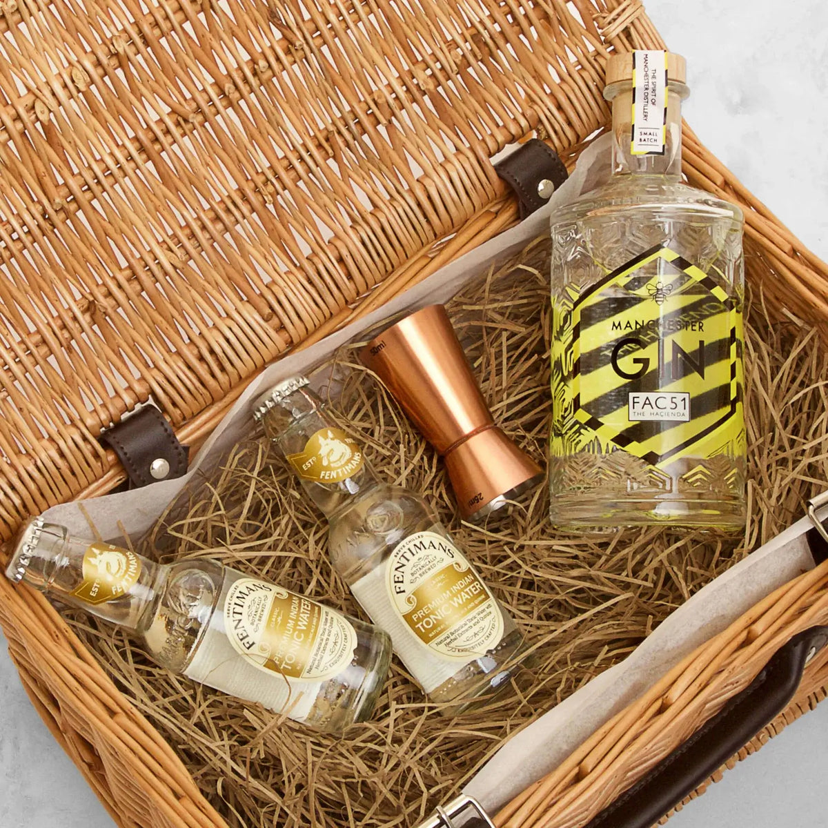 Personalised Manchester Hacienda Gin Gift Hamper