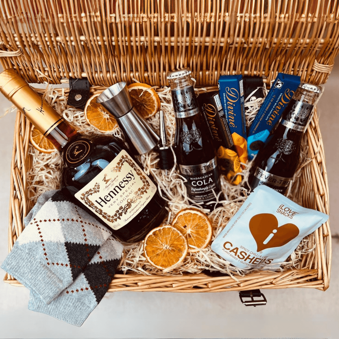 Father&#39;s Day Personalised Hennessy Cognac Premium Gift Hamper
