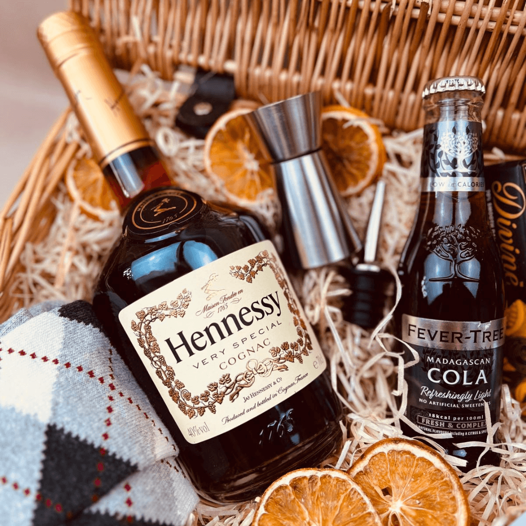 Father&#39;s Day Personalised Hennessy Cognac Premium Gift Hamper