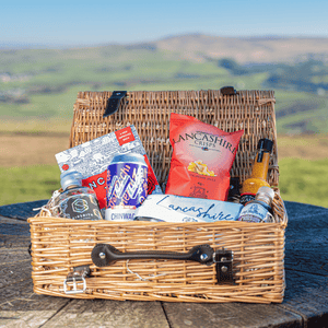 Personalised Lancashire Hamper full of locally sourced produce