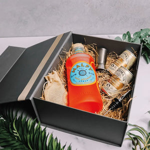 Personalised Malfy Gin Con Arancia Gift Set In Luxury Engraved Gift Box