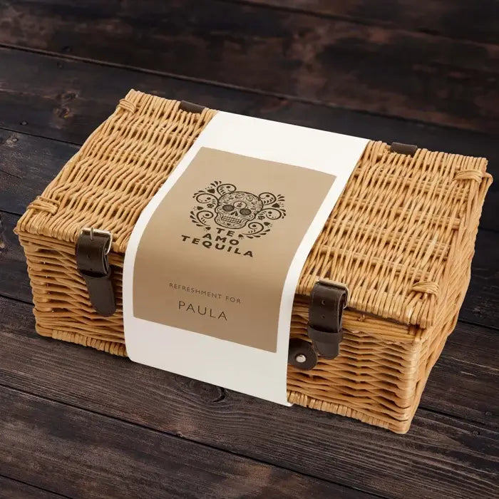Personalised Patron Silver Tequila Gift Hamper
