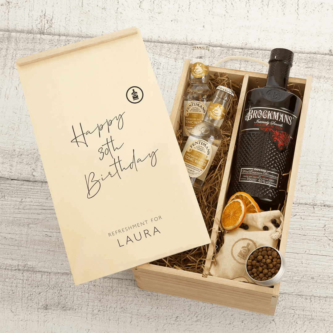 Personalised Brockmans Gin Gift Set