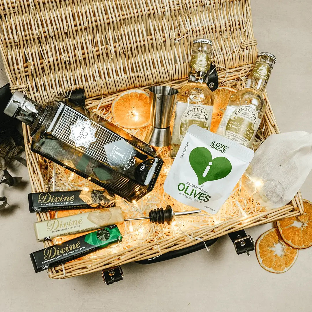 Personalised Clean Co Alcohol Free Tequila Premium Gift Hamper