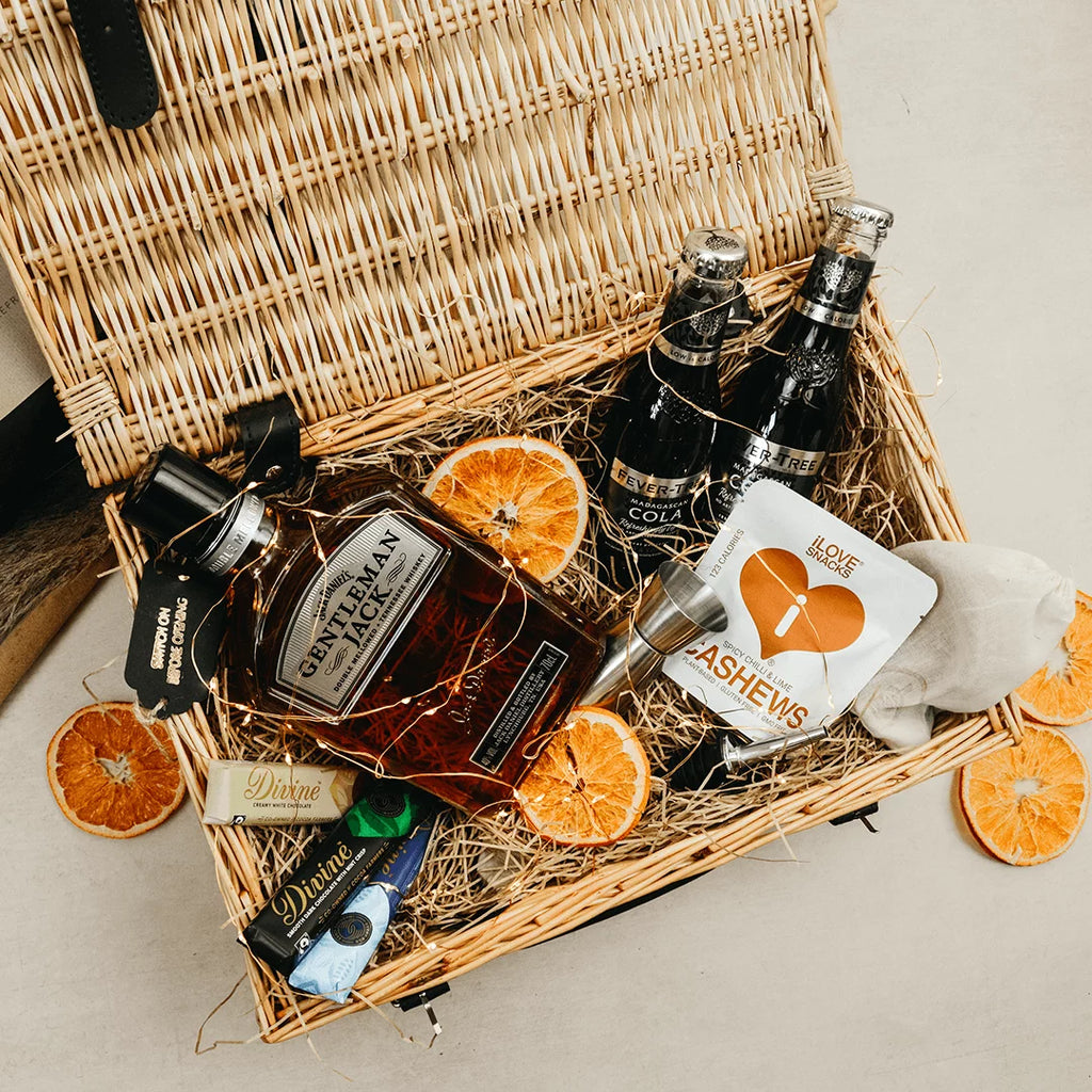 Personalised Gentleman Jack Whiskey Premium Gift Hamper SpiritSmith