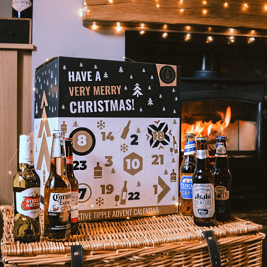Personalised Lager Beer Christmas Advent Calendar 2025 (24 Windows)