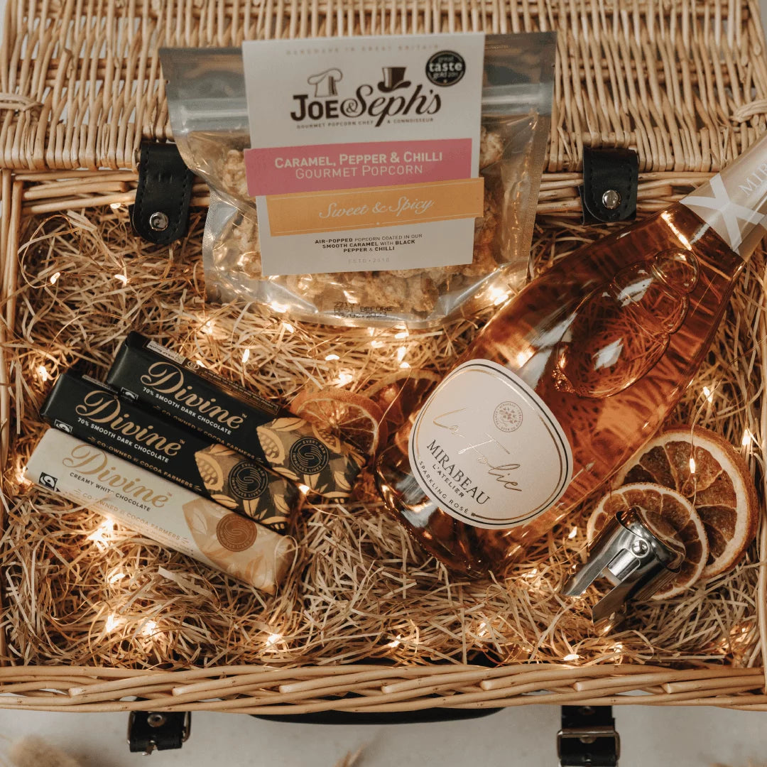 Personalised Mirabeau La Folie Sparkling Rosé Premium Gift Hamper