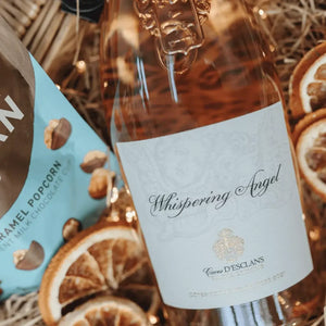 Personalised Whispering Angel Rose Wine Premium Gift Hamper