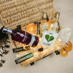 Personalised Whitley Neill Alcohol Free Rhubarb and Ginger Gin Premium Gift Hamper