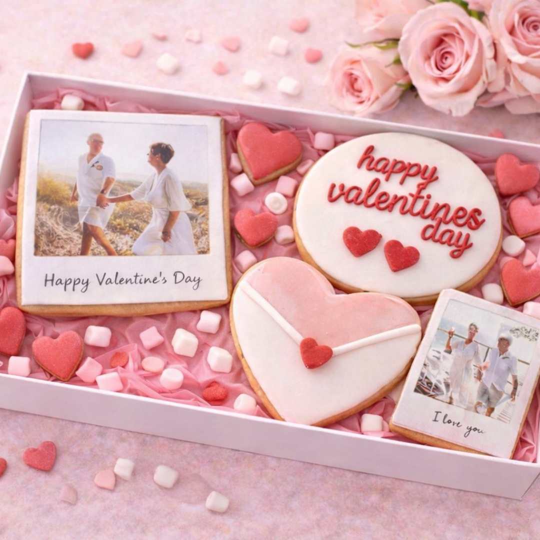Personalised Valentine's Biscuits
