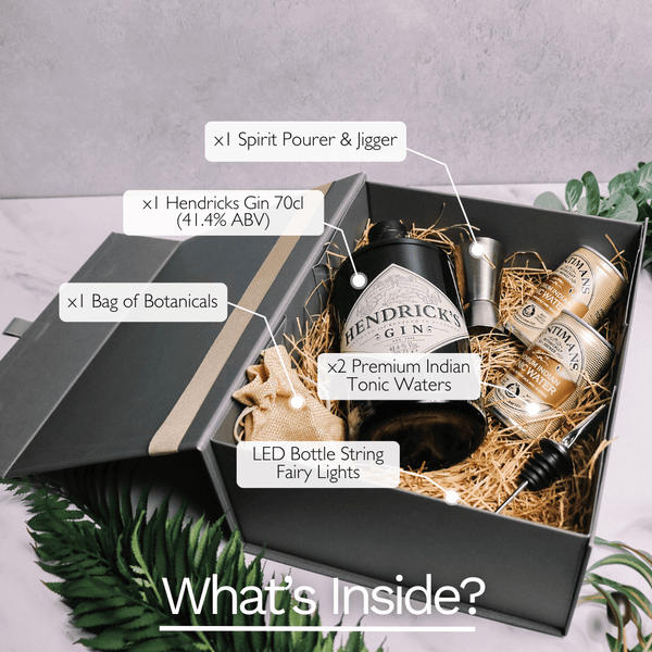 Personalised Hendricks Gin Gift Set SpiritSmith