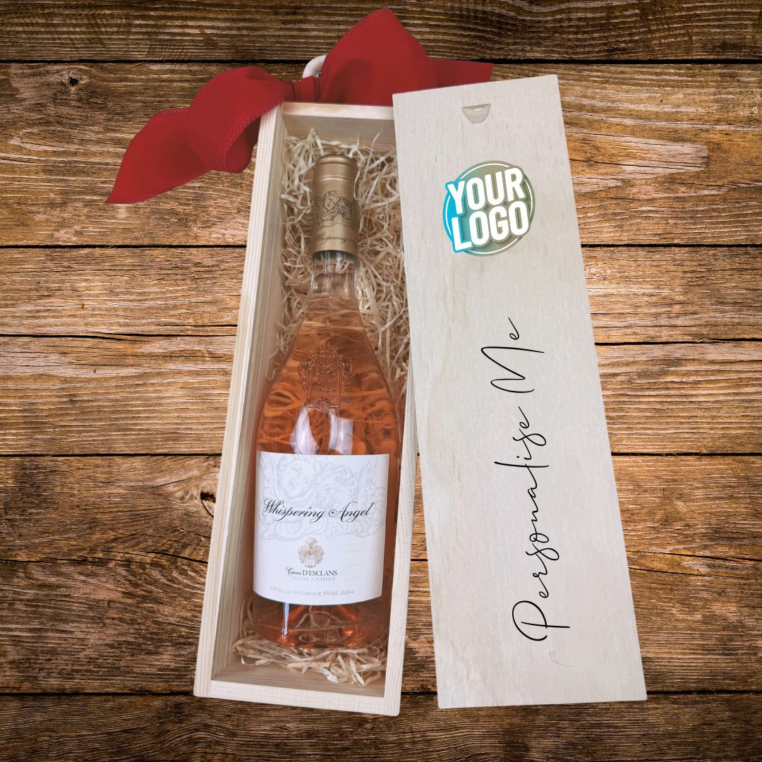 Personalised Whispering Angel Gift Box with company logo