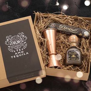 Cafe Patron XO Tequila Personalised Coffee Liqueur Miniature Gift Set