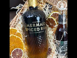 Personalised Mermaid Spiced Rum Premium Gift Hamper